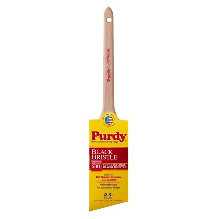 Purdy 2-1/2" Angle Sash Paint Brush, Black China Bristle 144024025